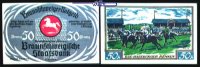 Braunschweig 50 Pfg Braunschweiger Staatsbank, Serie Bad Harzburg, <br>Grab.155.3g -