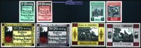 Bergen an der Dumme 5,10,25,50 Pfg -