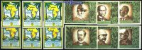 Berlin 6x75 Pfg. Kolonnial Pioniere, <br>Grab. 88.6,Serie B, Büttenpapier -