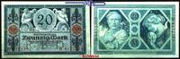 Deutsches Reich 20 Mark Darlehenskassenschein, Ro.53, Reichsbanknote -