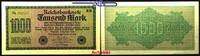 Deutsches Reich 1000 Mark Inflation, Reichsbanknote, Ro.75q, KN 6 stellig rot, -