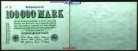 Deutsches Reich 100 000 Mark Inflation, Reichsbanknote, Ro.90a, -