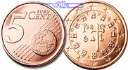 Portugal 5 Cent Kursmünze, 5 Cent -