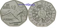 Österreich 5 Euro Fußball Europameisterschaft 2008 in Österreich / Schweiz -Stürmer- -