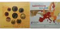 Luxemburg 5,88 Kursmünzensatz, mit zusätzl. 2 Euro Gedenkmünze Chateau de Berg 2008 * -