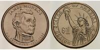 USA 1 $ James Monroe 2008 Denver / Kupfer-Nickel / Neue Serie -