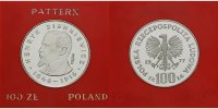 Polen 100 Zlotych Henryk Sienkiewicz (1846-1916, (Silber)-PROBE- -
