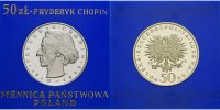 Polen 50 Zlotych Fryderyk Chopin (1810-1849) (Silber) -