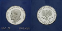 Polen 100 Zlotych Ludwig Zamenhof, Ludwig Lazarus (Ludwik Lejzer) , 1859-1917, (Silber) -