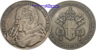 Deutschland Medaille Papst Johannes Paul II (nicht gestempelt / keine Punzierung), im Etui -