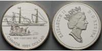 Kanada 1 $ Dampfsch.Fronten -