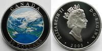 Kanada 20 $ M.L.Rocky Mountains farbig (Tampondruck) inkl. Etui & Zertifikat & Schuber -