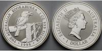 Australien 1 $ 1998 Kookaburra stgl 199,99 EUR  Excl. 19,00 EUR Verzending