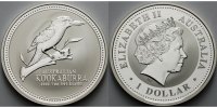 Australien 1 $ 2003 Kookaburra stgl 224,99 EUR  Excl. 19,00 EUR Verzending