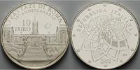 Italien 10 Euro Römische Verträge 2007 / Europaprogramm /Silber,inkl. Kapsel & Zertifikat & Etui -