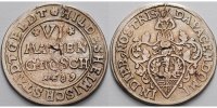 Hildesheim, Stadt 6 Mariengroschen 1/6 Taler -