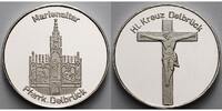 Delbrück 8,09g<br> fein,<br> 26mm Ø Medaille in Silber - Pfarrkirche Delbrück, Marienaltar, Hl. Kreuz in Delbrück, -
