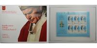 Vatikan 50 Cent Folder Sonderausgabe des Vatikan zur Seeligsprechung & Stamp u Coin Card <b>Nr.1 -