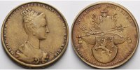 Böhmen 37,95g roh, 45mm Ø, Medaille in Bronze, zur Krönung Maria Anna Augusta und Kaiser Ferdinand 1836 -
