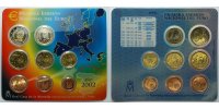 Spanien 3.88 Kursmünzen, kompl. Satz 2002 * -