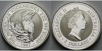 Australien 2 $,2 oz. 1997 Kookaburra CH UNC