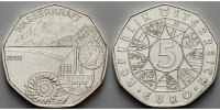 Österreich 5 Euro Wasserkraft -
