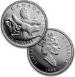 Mint Set Elizabeth II 1993 Canada 4-Coin Proof Platinum Arctic Fox Set (w/Box & COA)