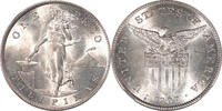USA Philippines Peso USA Philippines 1907-S Silver Peso NGC MS-63 -