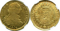 CHILE 8E Carlos IV == RARE LOW MINTAGE == -