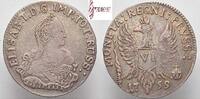 East Prussia under Russian control 6 gr Elizabeth Petrovna of Russia - SCARCE silver 6 gr East Prussia Konigsberg Mint -