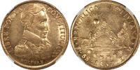 Bolivia 8 Scudos Bolivia 1837-LM (Potosi) Republic Gold 8 Scudos NGC MS-62 VERY STRONG STRIKE!! -