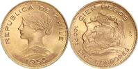 CHILE G100P Chile GOLD 100 pesos KEY DATE -