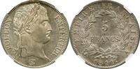 FRANCE 1811A Emperor Napoleon Silver 5 Francs 1811 Paris Mint NGC MS 61
