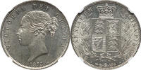 Great Britain 1/2 Crown Great Britain 1878 Victoria Silver 1/2 Crown NGC MS-63 -