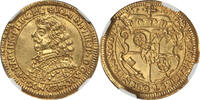 Germany Ducat Germany Mainz 1653-MF Johann Philipp gold Ducat NGC MS-63 TOP POP!! -