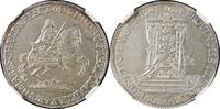 SAXONY POLAND 1/2T 1741 Friedrich August II,High Quality Commemorative Issue NGC AU 58