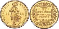 Germany Hamburg Ducat 1859 Free City NGC MS-64 MS-64 3006,12 EUR  Excl. 111,61 EUR Verzending