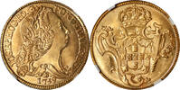 Brazil 6400 Reis Brazil 1759-B Jose I Gold 6400 Reis NGC MS-66 SINGLE HIGHEST GRADE!! -