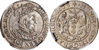 Poland Danzig 1618-SB Sigismund III Silver 1/4 Taler (Ort) NGC MS-62 UNDERGRADED