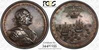 Russia Medal 1703 Peter The Great EXTREMELY RARE PCGS SP55 4316,23 EUR  Excl. 112,29 EUR Verzending