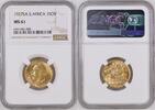 SOUTH AFRICA 1SOV George V Full Sovereign Gold South Africa -