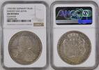 Poland Saxony 1763 EDC Friedrich Christian Taler NGC AU Details