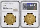 FRANCE G100F 1858A Napoleon III GOLD 100 francs Paris Mint NGC AU 55