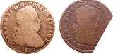 Portugal (lot) 40 Reis (Pataco) 1820 , 1824 João VI