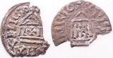 France, Melle et Trier, Louis le pieux (lot) denier 814-840 Christiana Religio type (Trier? and Melle)