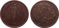 2 Sous / one penny 1837 Canada  ss+