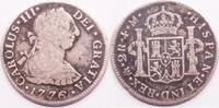 Mexico 2 reales 1776 F.M. Carlos III TB+