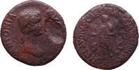Roman Empire dupondius Antonia Minor , Augusta -