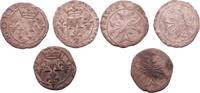 France, Principaut&eacute; de Dombes (lot) Liards 1664-1678 Anne Marie Louise  72,50 EUR  Excl. 4,50 EUR Verzending