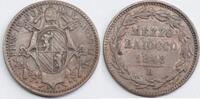 Vatican - Papal States 1/2 Baiocco 1848 (B) Pius IX TTB-SUP